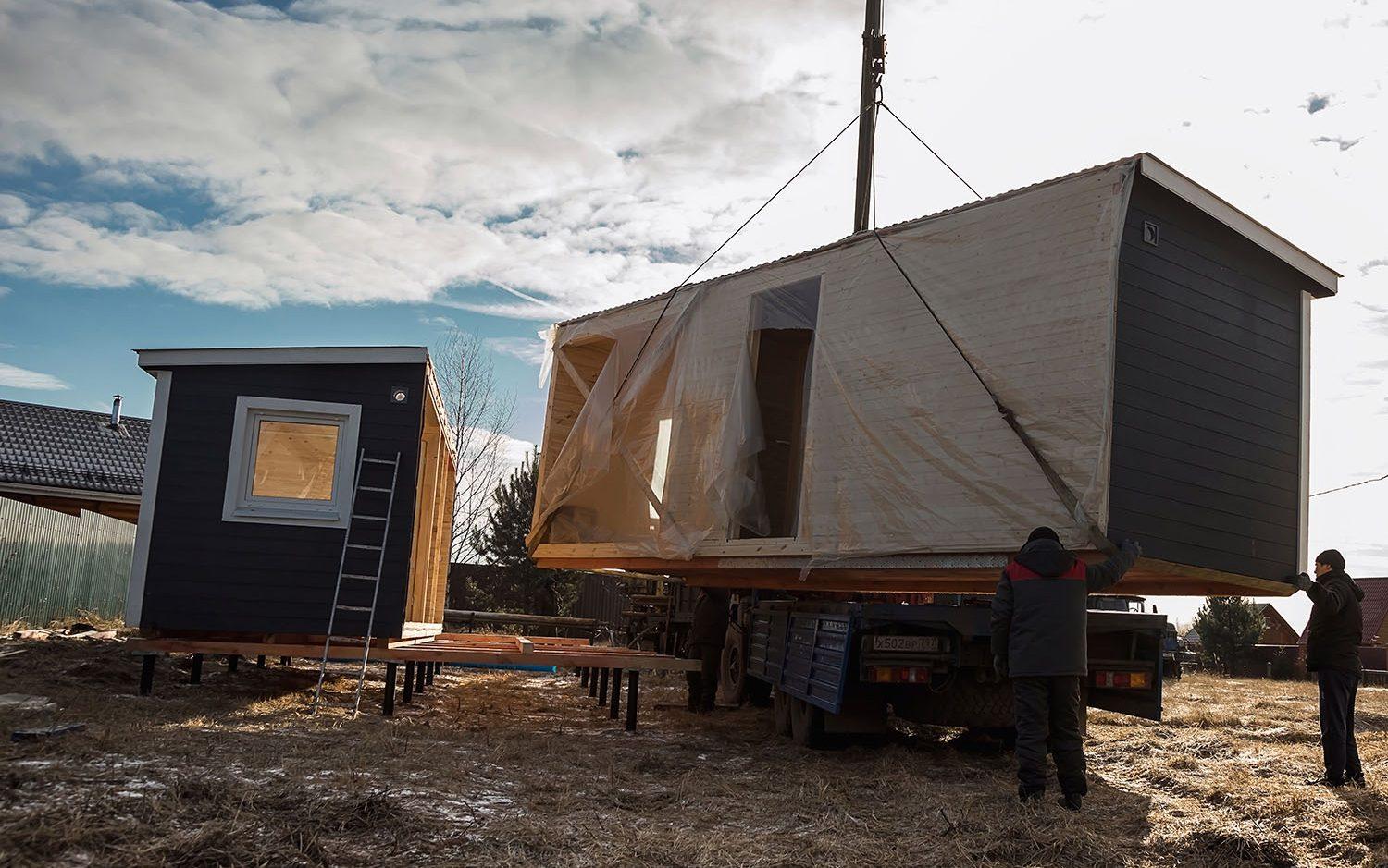 Modular home construction joing the pieces together
